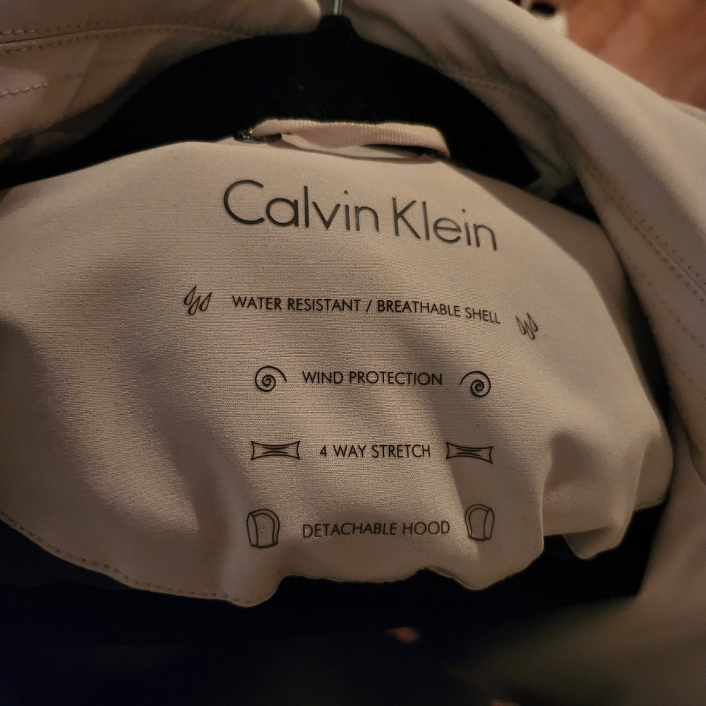 Calvin Klein Women's Beige Trench Coat - Picture 4 of 7